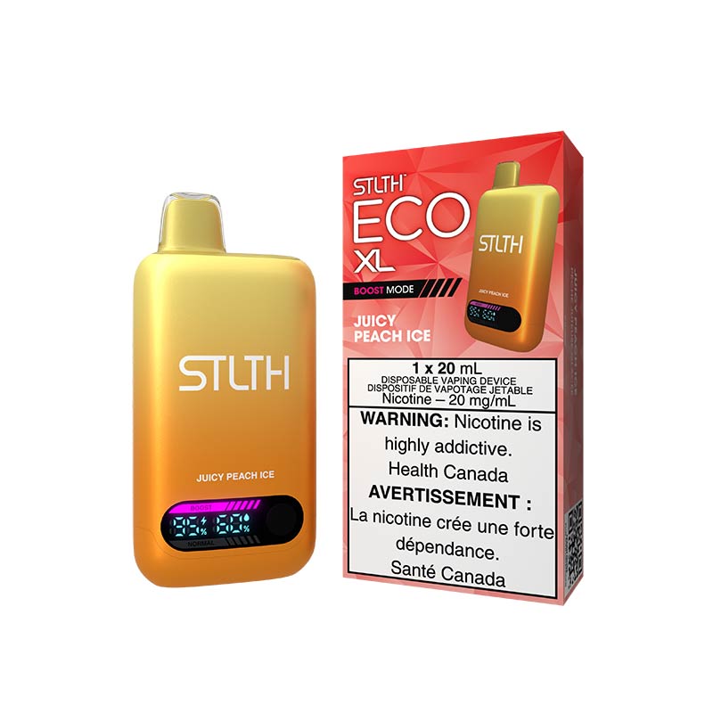 STLTH ECO XL Disposable - Juicy Peach Ice (AB) - Bay Vape