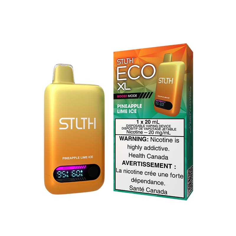 STLTH ECO XL Disposable - Pineapple Lime Ice (ON) - Bay Vape