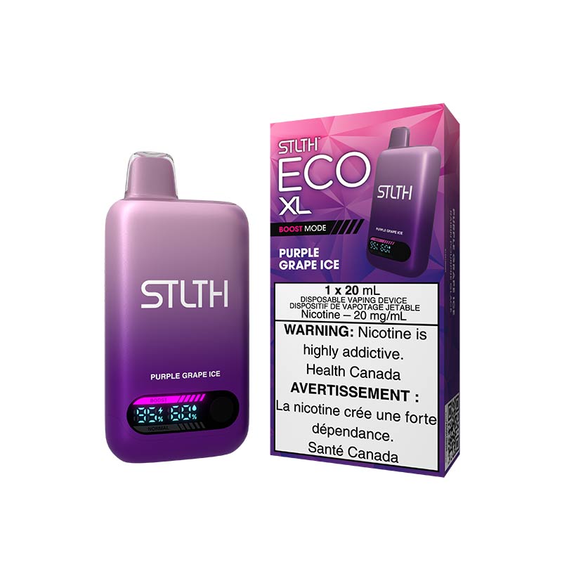 STLTH ECO XL Disposable - Purple Grape Ice (AB) - Bay Vape