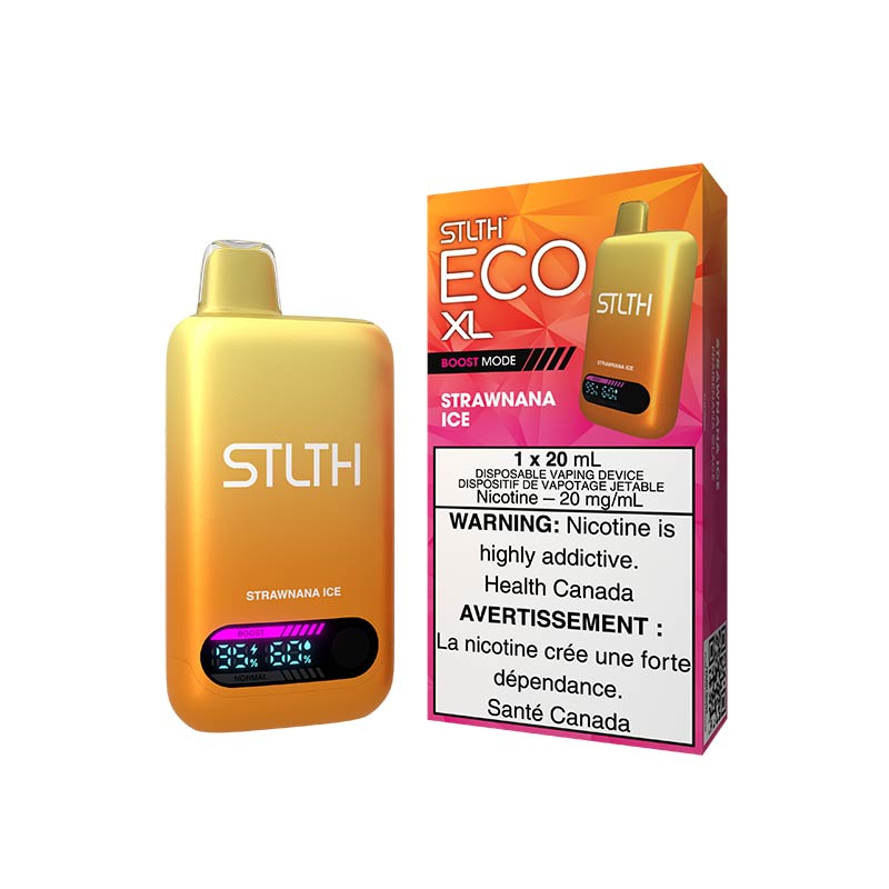 STLTH ECO XL Disposable - Strawnana Ice (MB) - Bay Vape