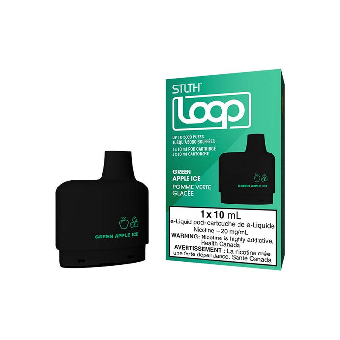 STLTH LOOP Pod Pack - Green Apple Ice