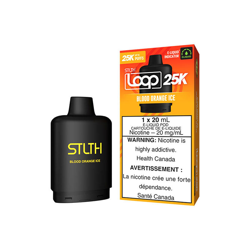 STLTH LOOP 25K Pod Pack - Blood Orange Ice (ON) - Bay Vape