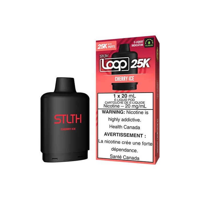 STLTH LOOP 25K Pod Pack - Cherry Ice (ON)