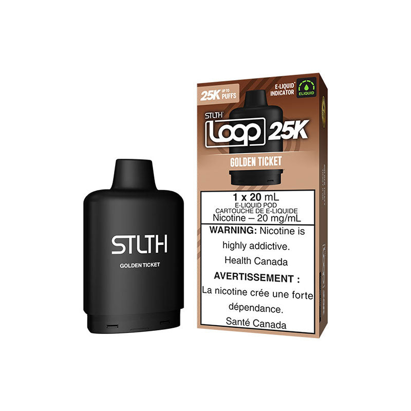 STLTH LOOP 25K Pod Pack - Golden Ticket (FED)