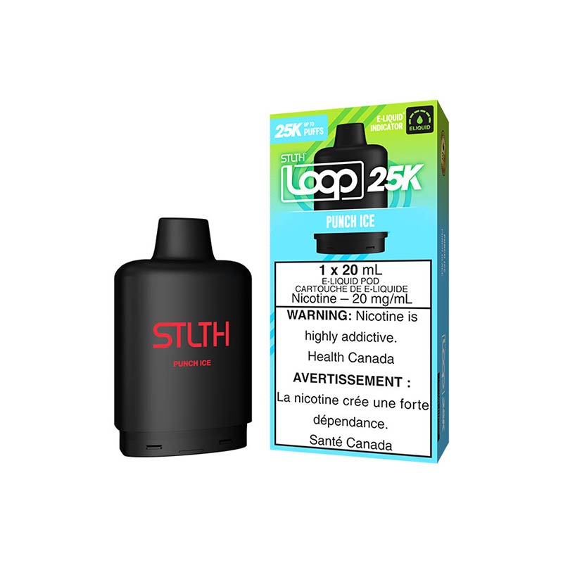 STLTH LOOP 25K Pod Pack - Punch Ice - Bay Vape