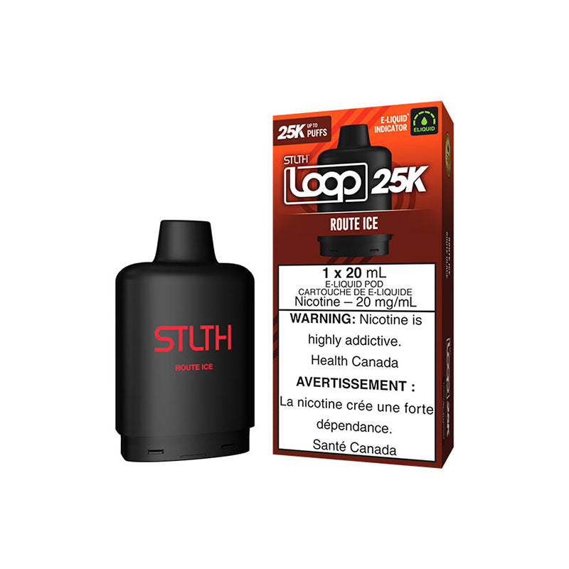STLTH LOOP 25K Pod Pack - Route Ice (FED) - Bay Vape