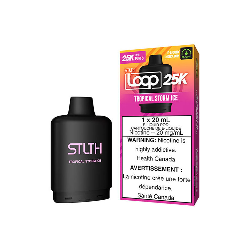 STLTH LOOP 25K Pod Pack - Tropical Storm Ice (ON) - Bay Vape