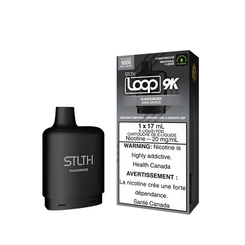STLTH LOOP 9K Pod Pack - Flavourless - Bay Vape Canada