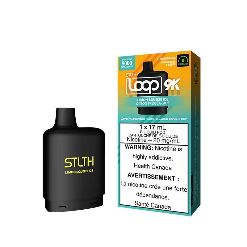 STLTH LOOP 9K Pod Pack - Lemon Squeeze Ice