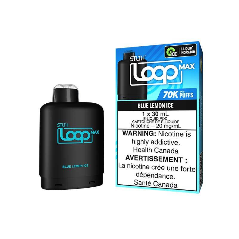 STLTH LOOP MAX Pod Pack - Blue Lemon Ice (ON) - Bay Vape