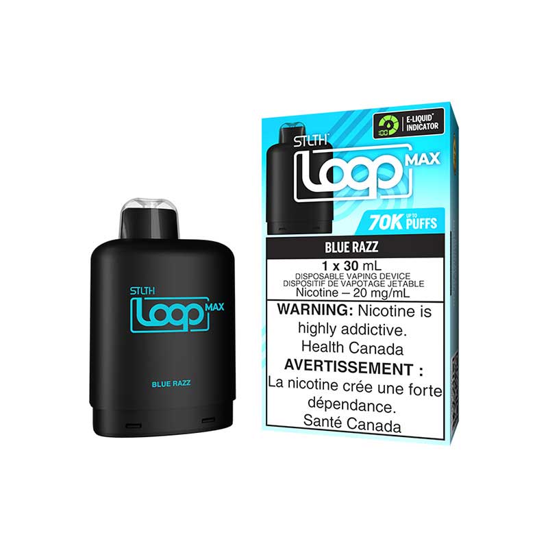 STLTH LOOP MAX Pod Pack - Blue Razz - Bay Vape