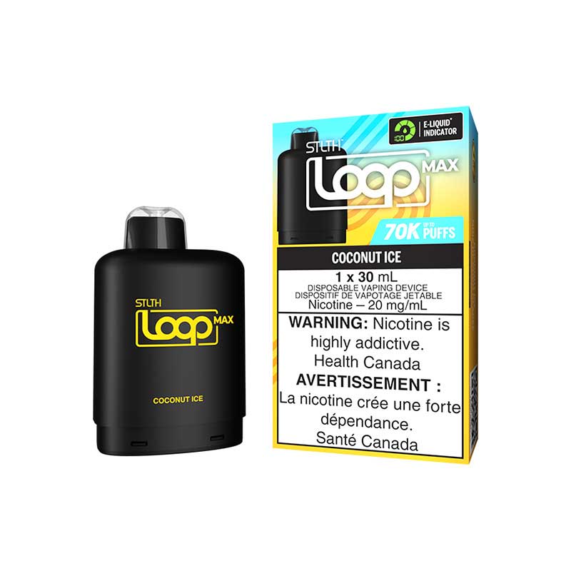 STLTH LOOP MAX Pod Pack - Coconut Ice (ON) - Bay Vape