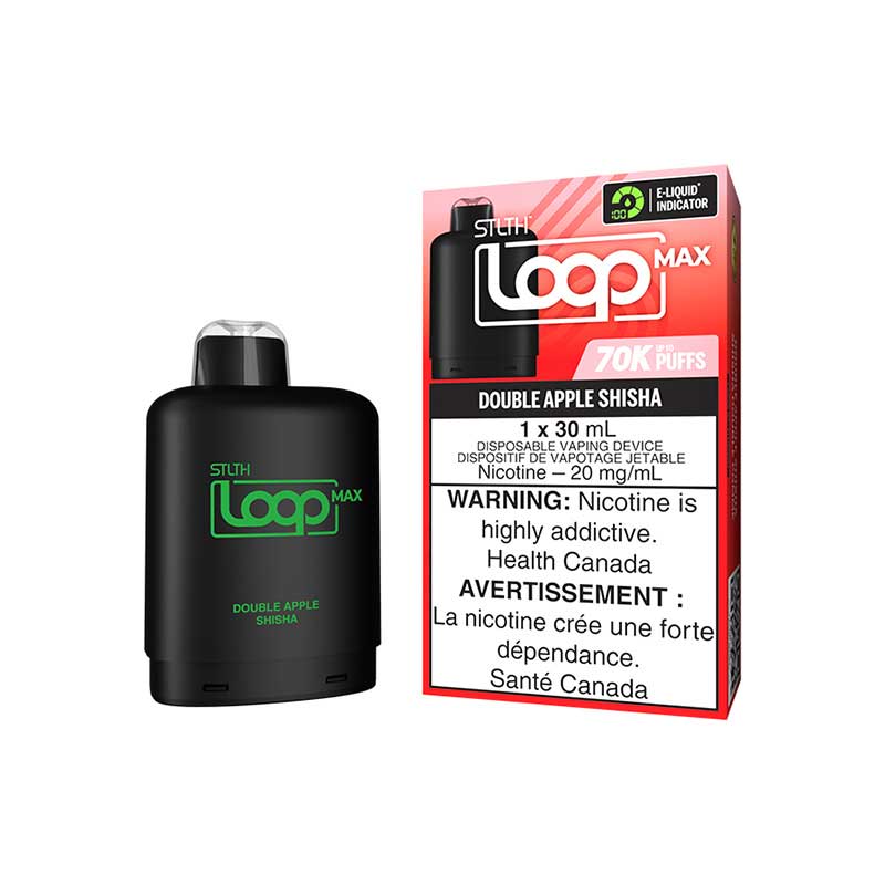 STLTH LOOP MAX Pod Pack - Double Apple Shisha (MB) - Bay Vape