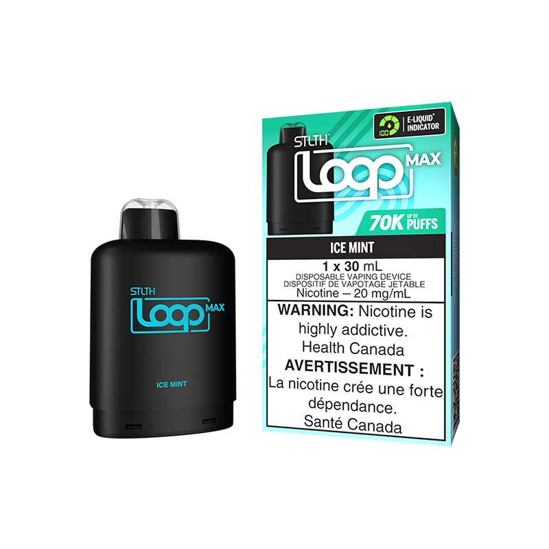 STLTH LOOP MAX Pod Pack - Ice Mint (ON) - Bay Vape