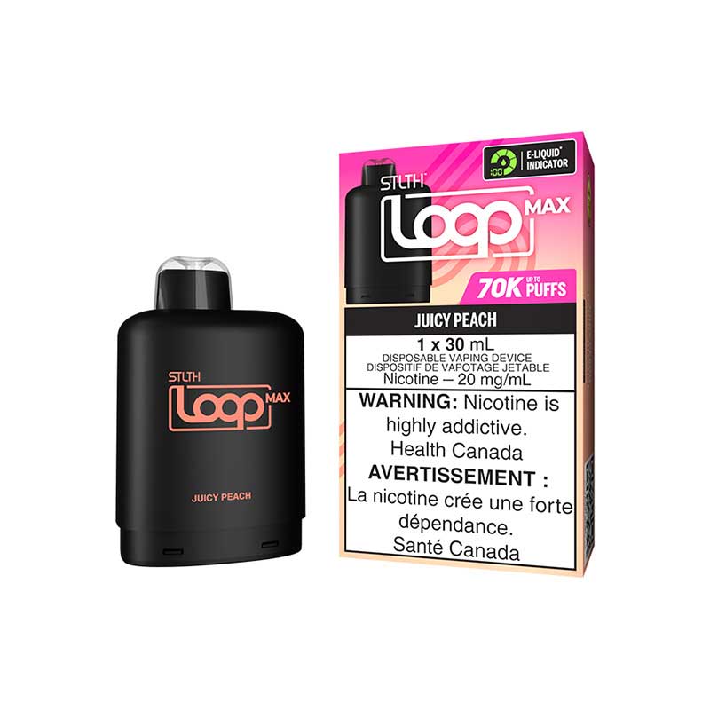 STLTH LOOP MAX Pod Pack - Juicy Peach