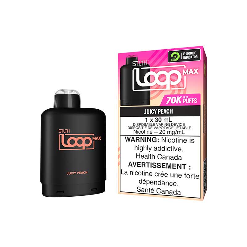 STLTH LOOP MAX Pod Pack - Juicy Peach (AB) - Bay Vape