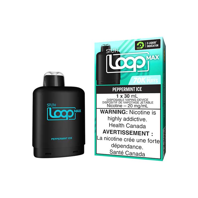 STLTH LOOP MAX Pod Pack - Peppermint Ice (ON) - Bay Vape