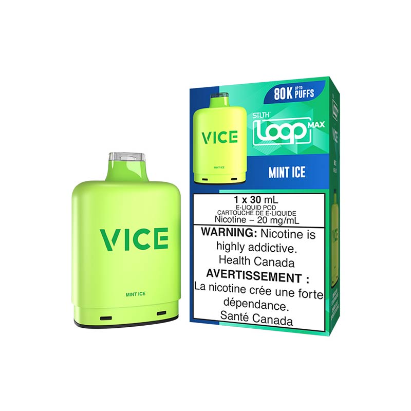 STLTH LOOP MAX x VICE Pod Pack - Mint Ice (MB) - Bay Vape