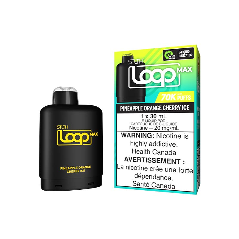 STLTH LOOP MAX Pod Pack - Pineapple Orange Cherry Ice (MB)