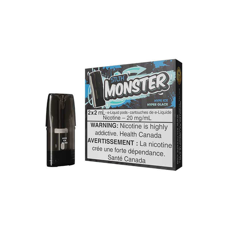 STLTH Monster Pod Pack - Hype Ice - Bay Vape Canada