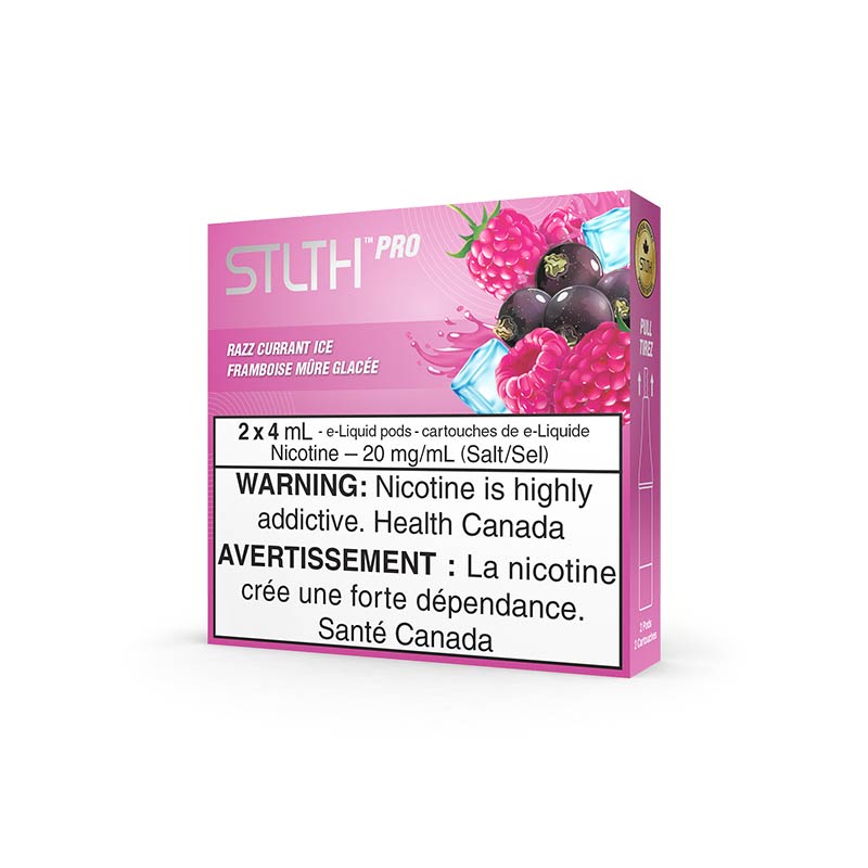 STLTH PRO Pod Pack - Razz Currant Ice - Bay Vape Canada