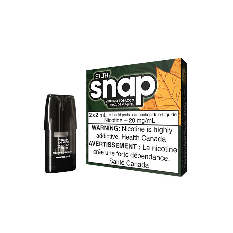 STLTH snap Pod Pack - Virginia Tobacco - Bay Vape Canada