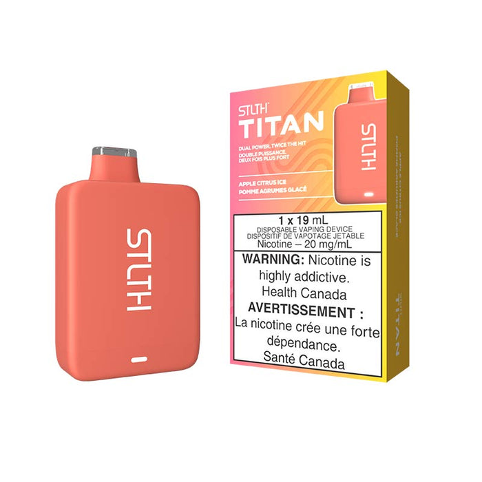 STLTH Titan 10K Disposable - Apple Citrus Ice