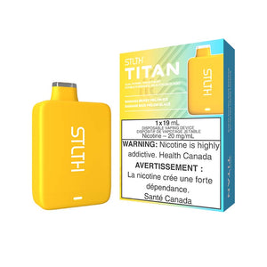 STLTH Titan 10K jetable - Glace banane, baie et melon