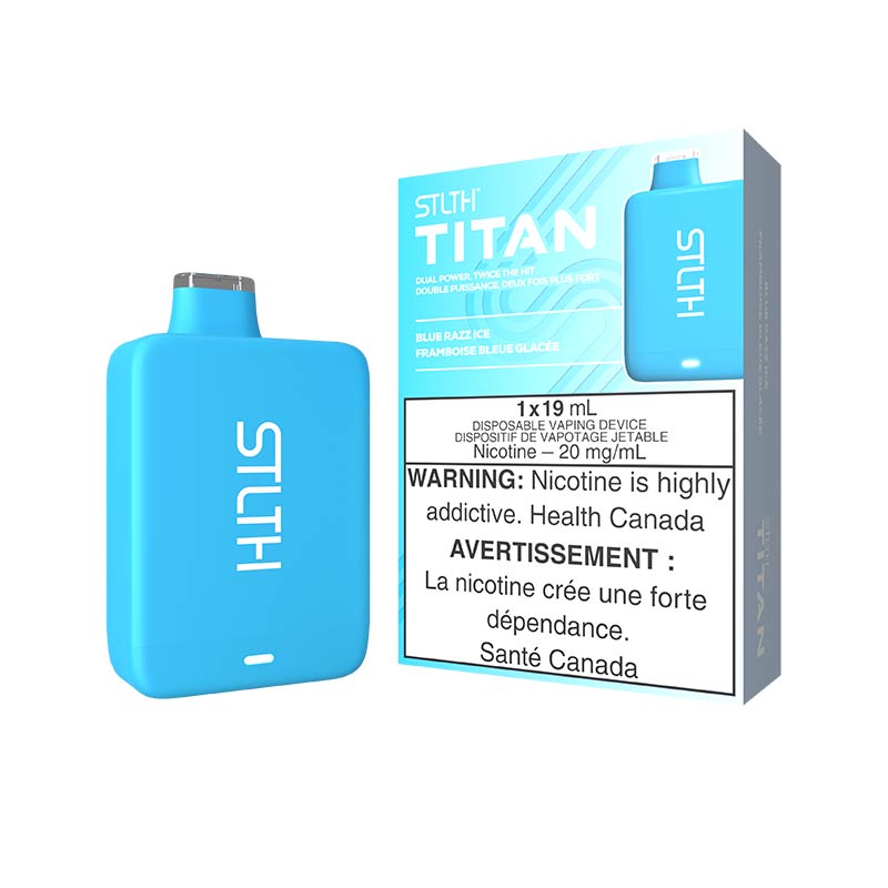 STLTH Titan 10K Disposable - Blue Razz Ice