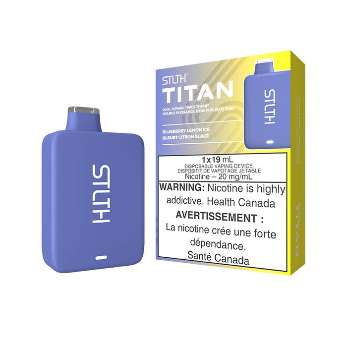 STLTH Titan 10K Jetable - Glace Citron Myrtille