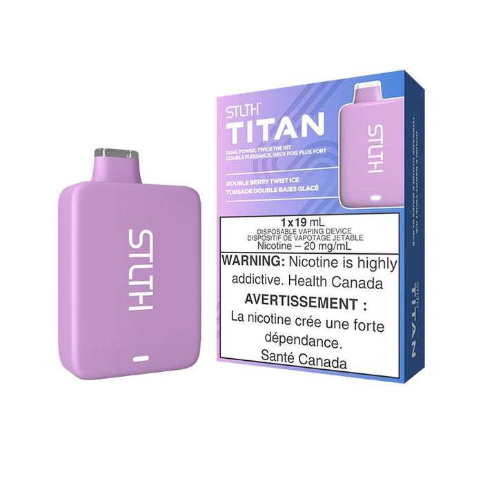 STLTH Titan 10K Disposable - Double Berry Twist Ice