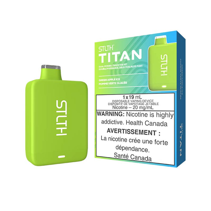 STLTH Titan 10K Disposable - Green Apple Ice