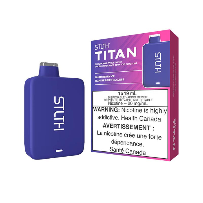 STLTH Titan 10K Disposable - Quad Berry Ice