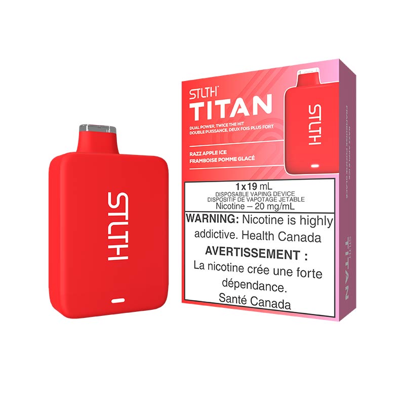 STLTH Titan 10K Disposable - Razz Apple Ice