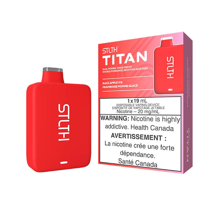 STLTH Titan 10K Jetable - Razz Apple Ice