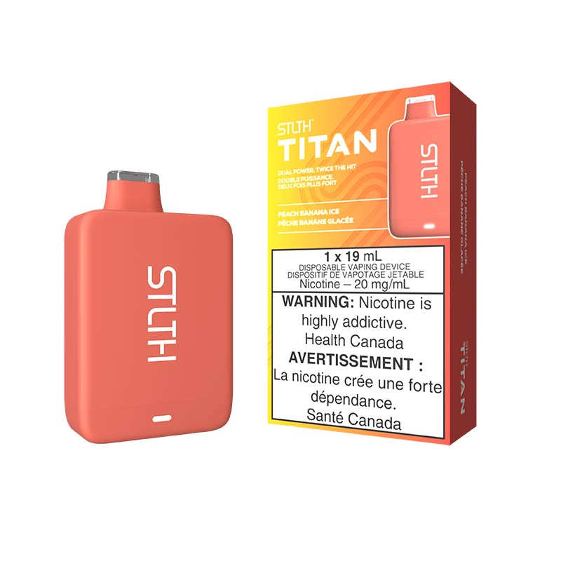 STLTH Titan 10K Disposable - Peach Banana Ice