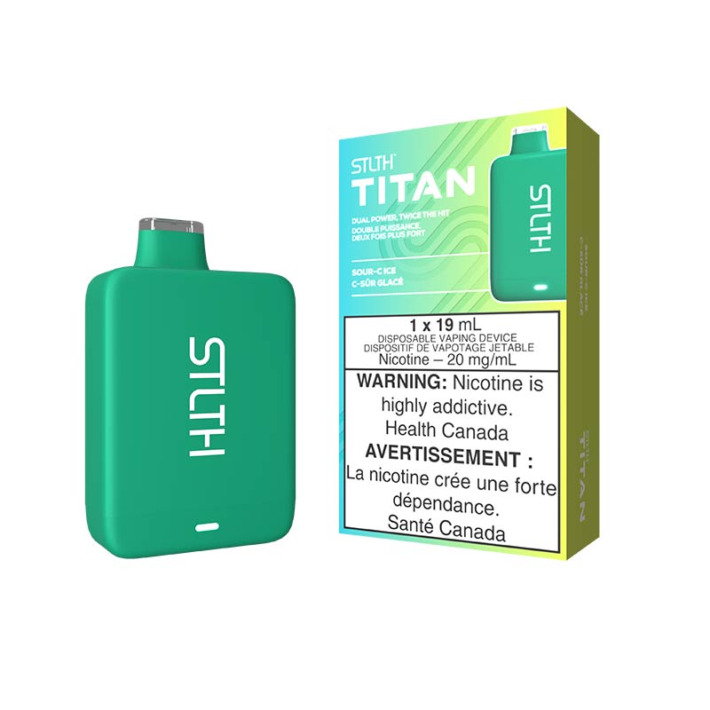 STLTH Titan 10K jetable - Glace Sour-C