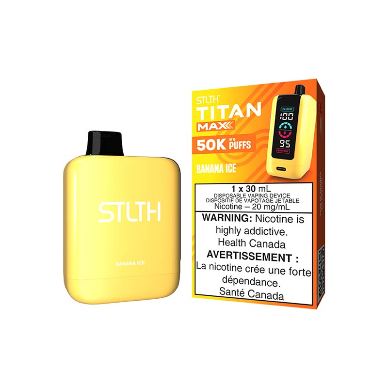 STLTH Titan Max Disposable - Banana Ice (AB) - Bay Vape