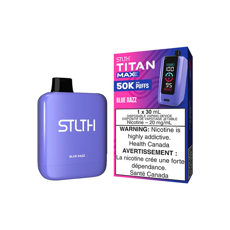 STLTH Titan Max Disposable - Blue Razz (ON) - Bay Vape