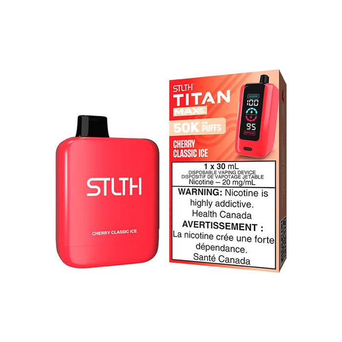 STLTH Titan Max Disposable - Cherry Classic Ice