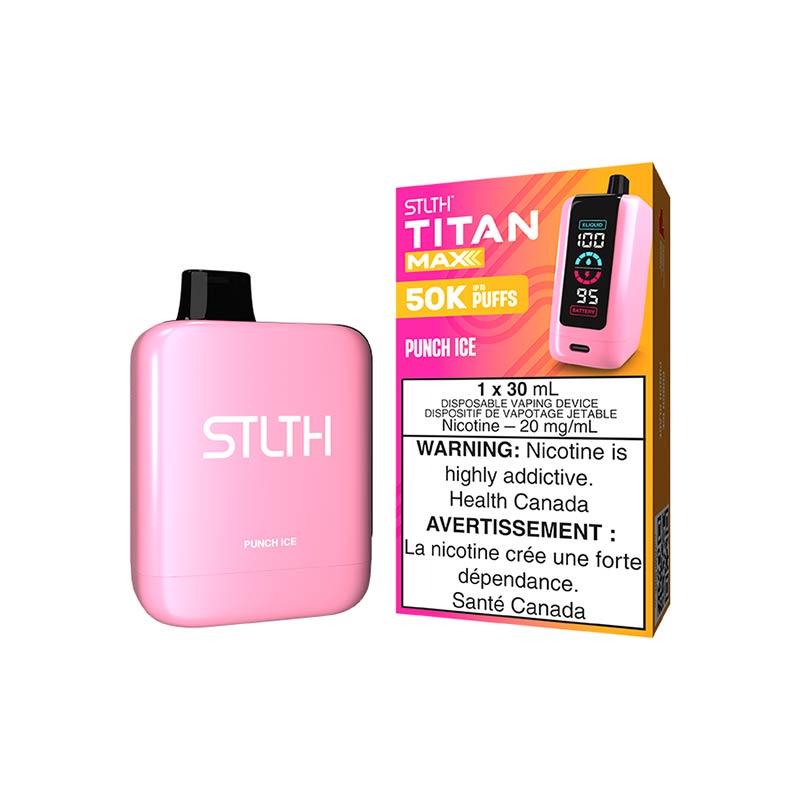 STLTH Titan Max Disposable - Punch Ice (ON)