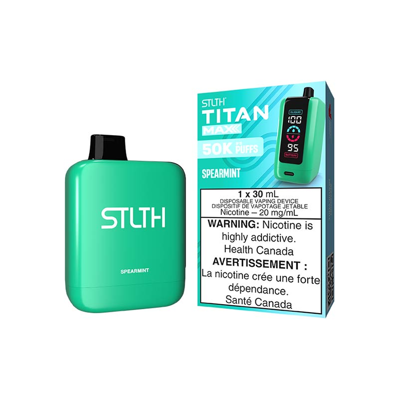 STLTH Titan Max Disposable - Spearmint (AB) - Bay Vape