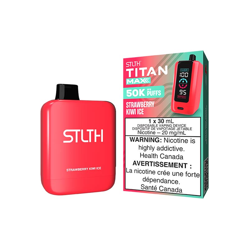 STLTH Titan Max Disposable - Strawberry Kiwi Ice (MB) - Bay Vape