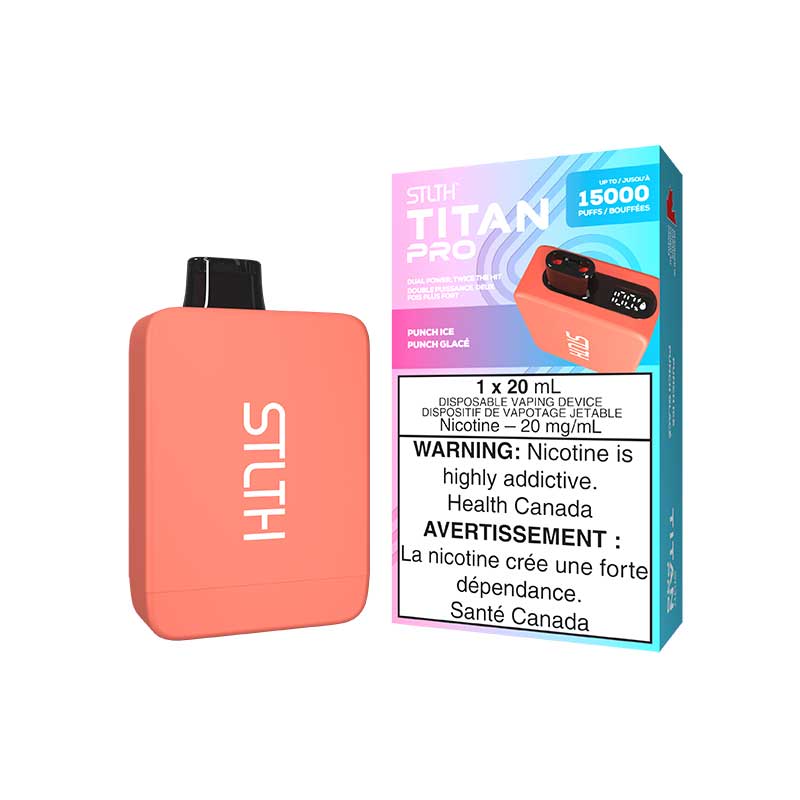 STLTH Titan PRO Disposable - Punch Ice - Bay Vape Canada