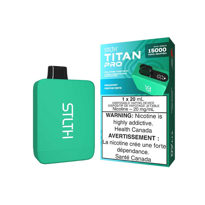 STLTH Titan PRO Disposable - Spearmint