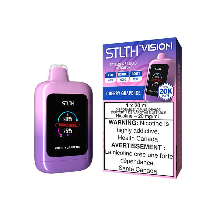 STLTH Vision 20K Disposable - Cherry Grape Ice