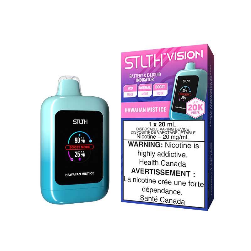 STLTH Vision 20K Disposable - Hawaiian Mist Ice - Bay Vape Canada