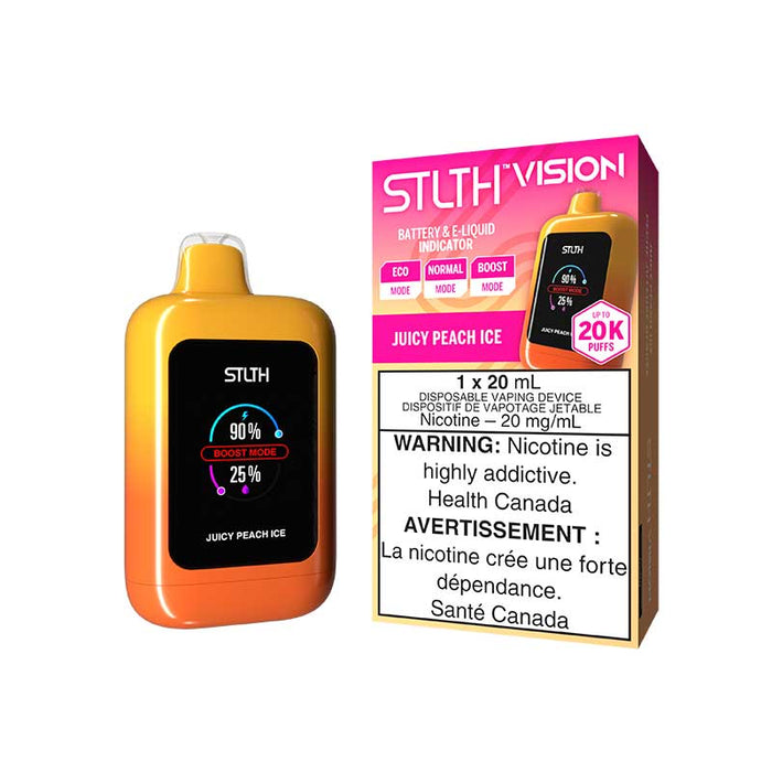 STLTH Vision 20K Disposable - Juice Peach Ice (ON)