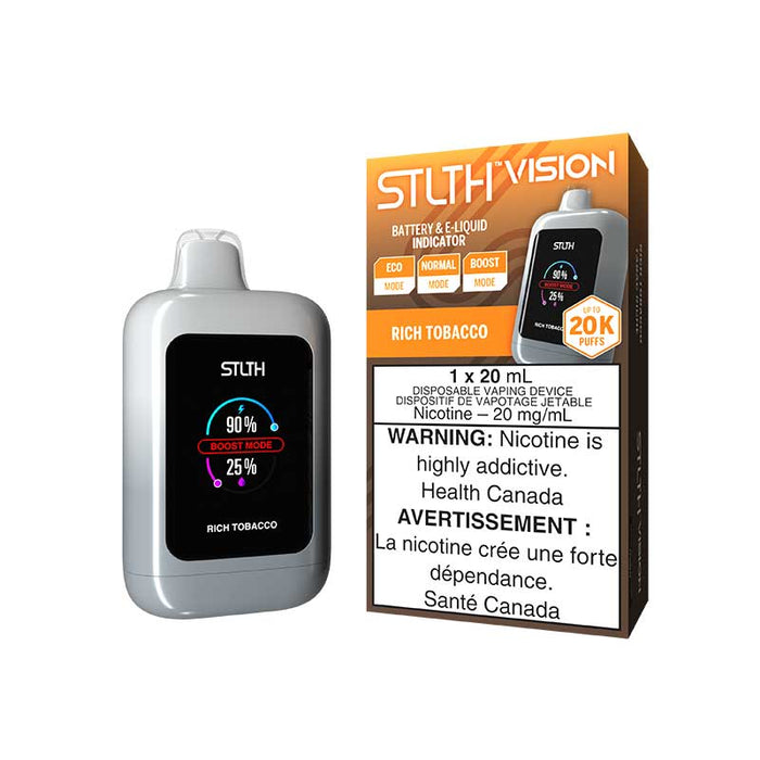 STLTH Vision 20K Disposable - Rich Tobacco