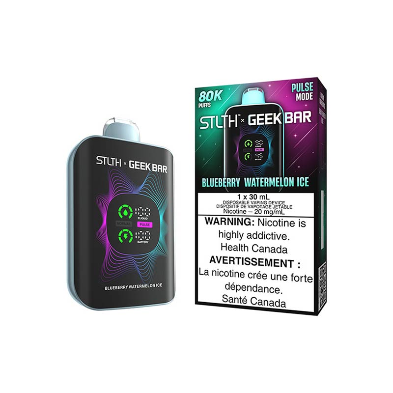 STLTH x Geek Bar 80K Disposable - Blueberry Watermelon Ice (MB) - Bay Vape